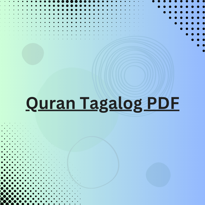 Free Quran Tagalog PDF Download