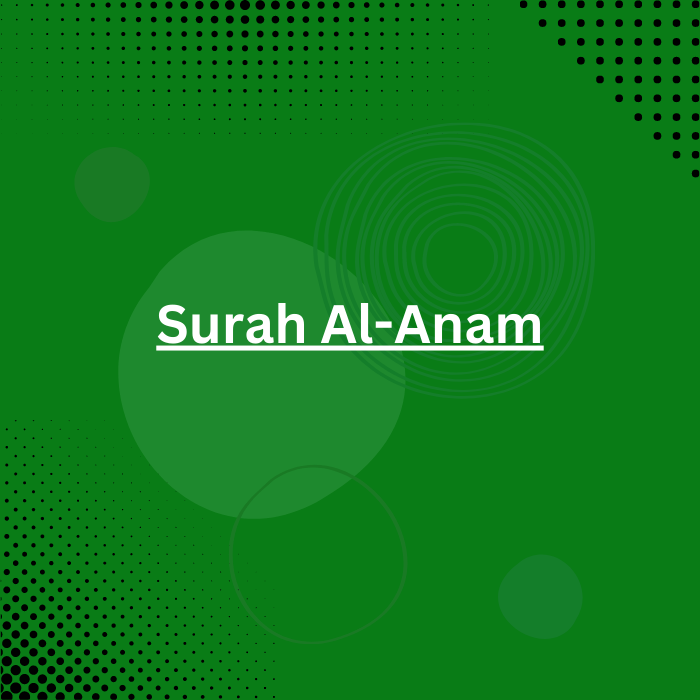 Free Surah Al-Anam PDF Download & Read Online