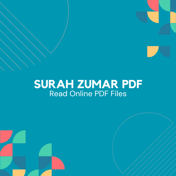 Surah Zumar PDF - Download and Read Online