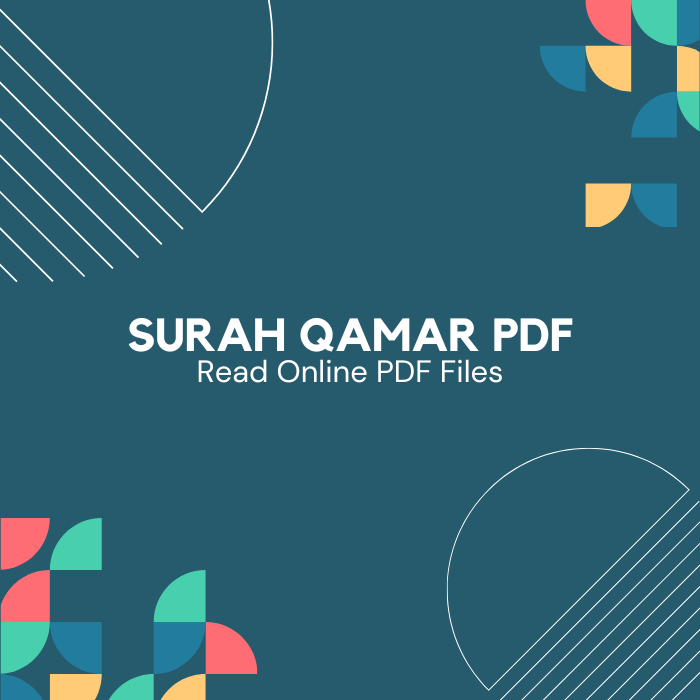 Surah Qamar PDF (Download and Read Online)